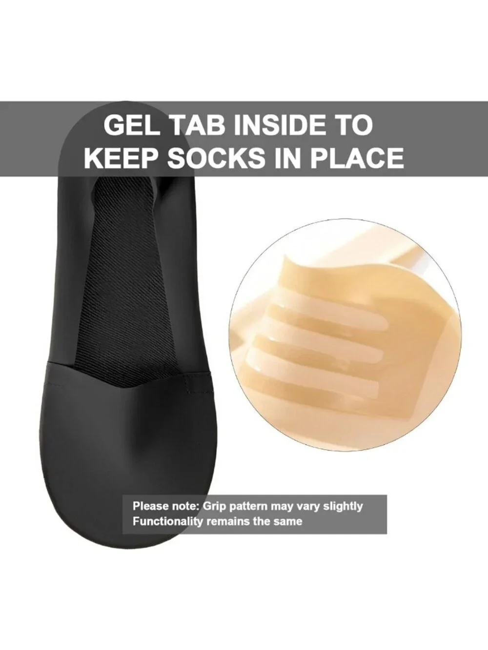 Non-Slip No Show Socks for Women - Thin Invisible Footies for Flats & Heels